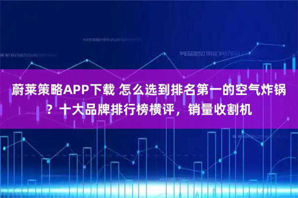 蔚莱策略APP下载 怎么选到排名第一的空气炸锅？十大品牌排行榜横评，销量收割机